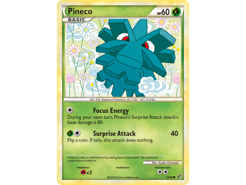 Pineco (Reverse Holo)