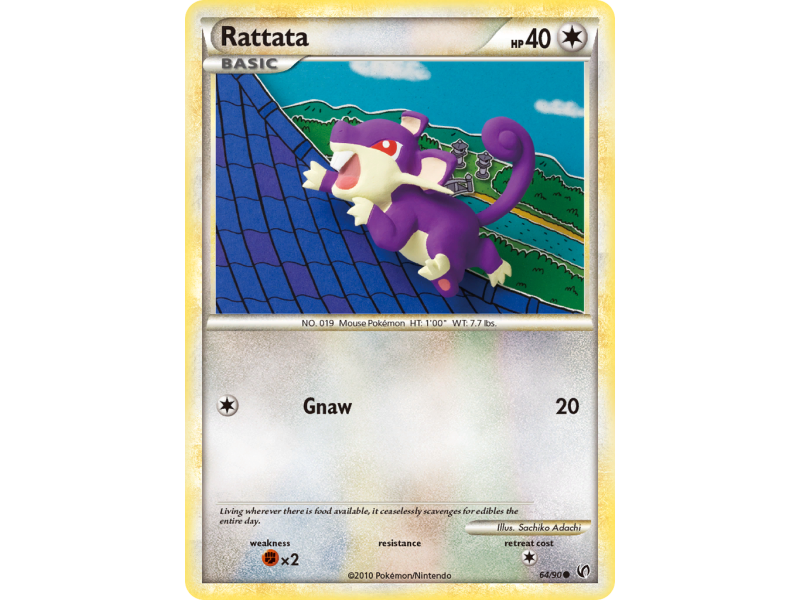 Rattata (Reverse Holo)