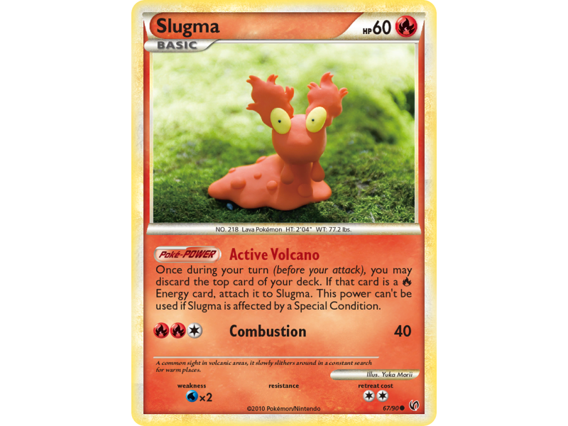 Slugma (Reverse Holo)