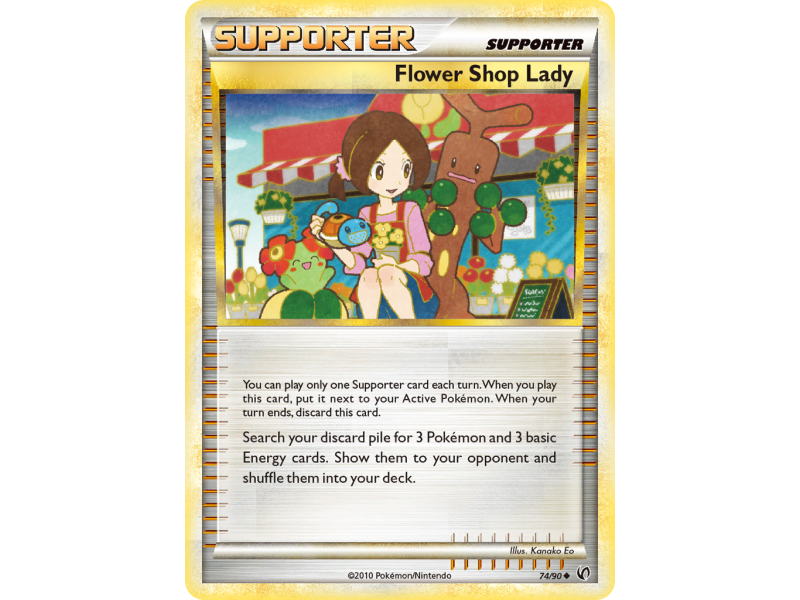 Flower Shop Lady (Reverse Holo)