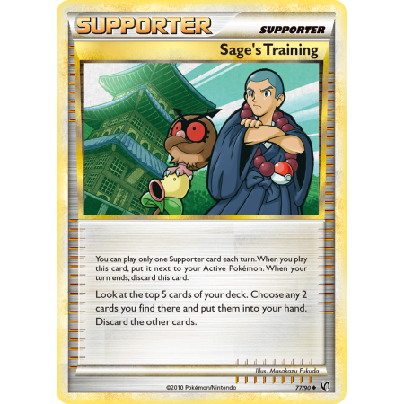 Sage's Training (Reverse Holo)
