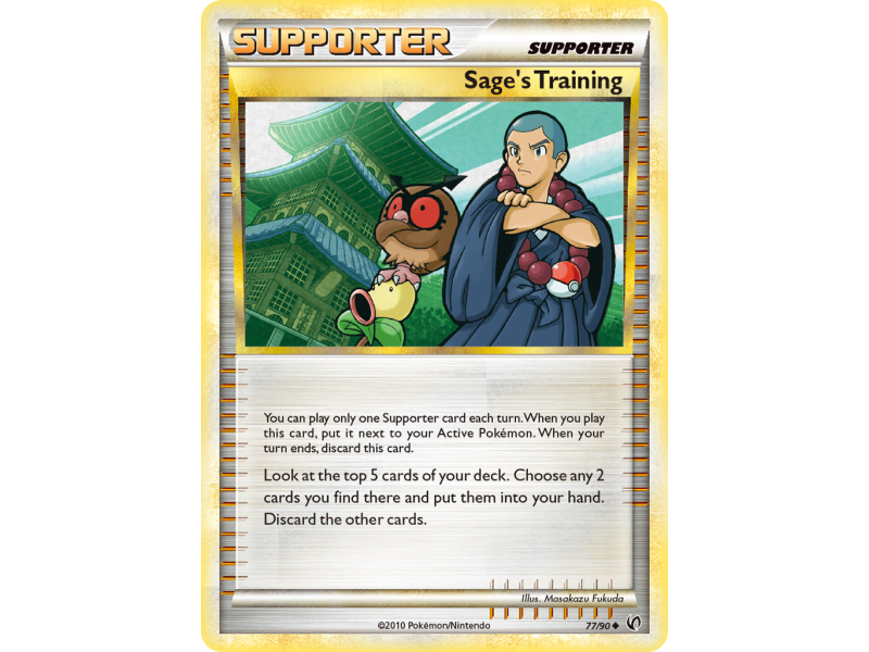 Sage's Training (Reverse Holo)