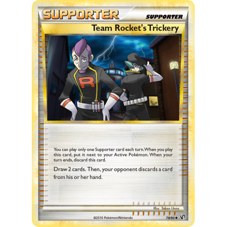 Team Rocket's Trickery (Reverse Holo)