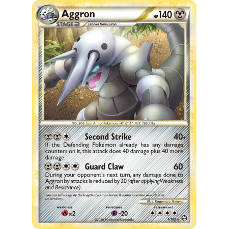Aggron (Reverse Holo)