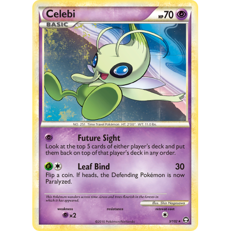 Celebi (Reverse Holo)