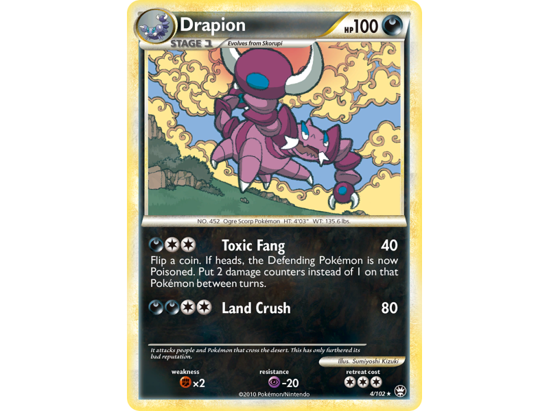 Drapion (Reverse Holo)