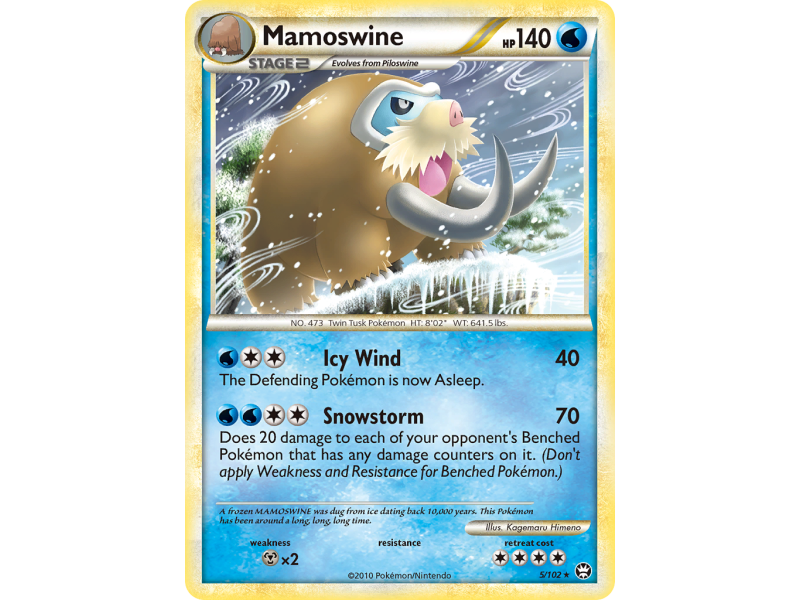 Mamoswine (Reverse Holo)