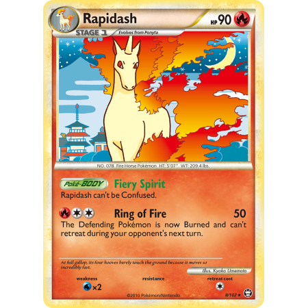 Rapidash (Reverse Holo)