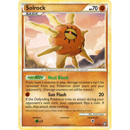 Solrock (Holo)