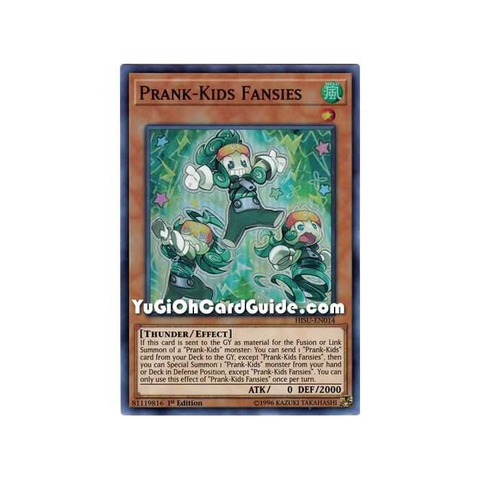 Prank-Kids Fansies (Super Rare) – Hidden Summoners | Carta YUGIOH en México
