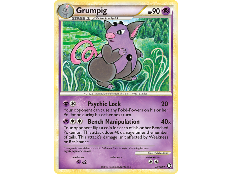 Grumpig (Reverse Holo)