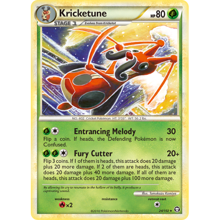 Kricketune (Reverse Holo)