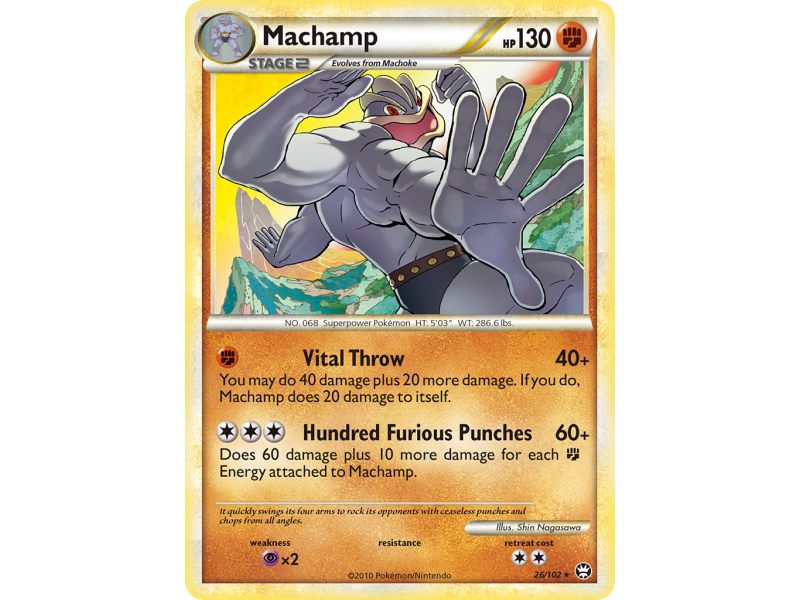 Machamp (Reverse Holo)