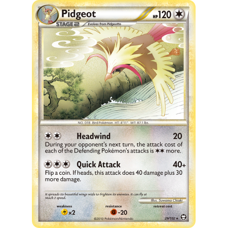 Pidgeot (Reverse Holo)
