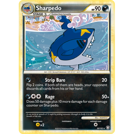 Sharpedo (Reverse Holo)