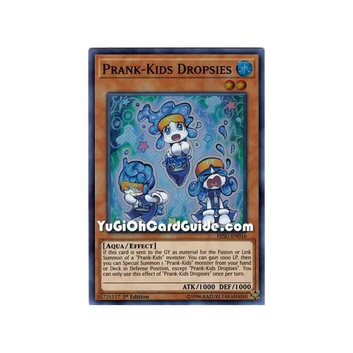 Prank-Kids Dropsies (Super Rare) – Hidden Summoners | Carta YUGIOH en México