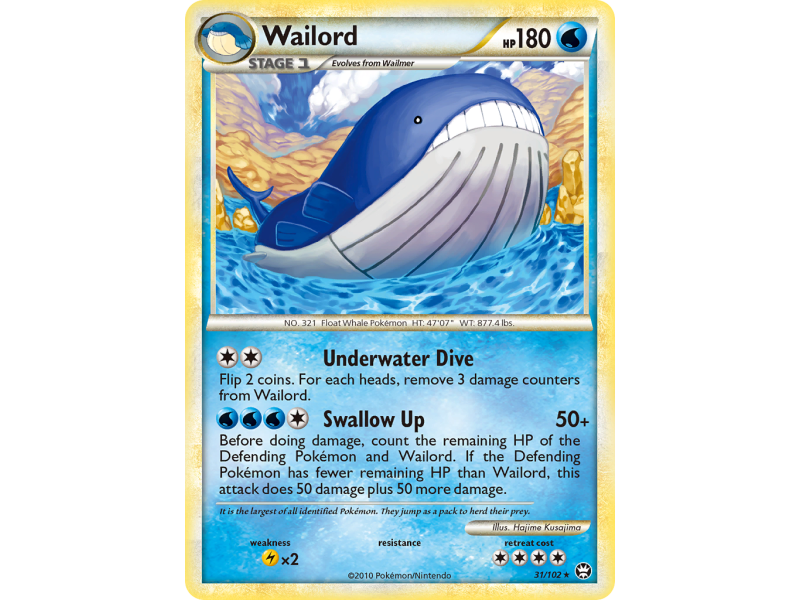 Wailord (Reverse Holo)