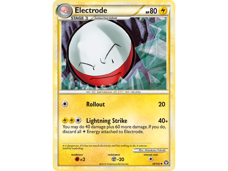 Electrode (Reverse Holo)