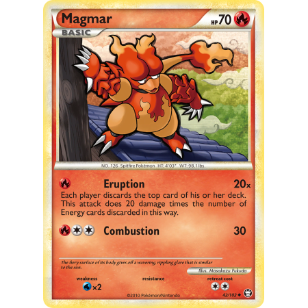 Magmar (Reverse Holo)