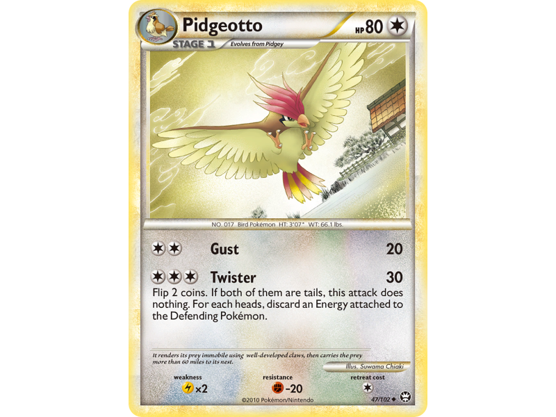 Pidgeotto (Reverse Holo)