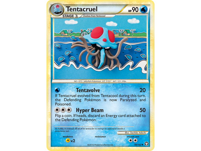 Tentacruel (Reverse Holo)