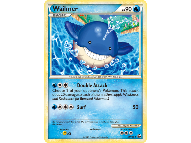 Wailmer (Reverse Holo)