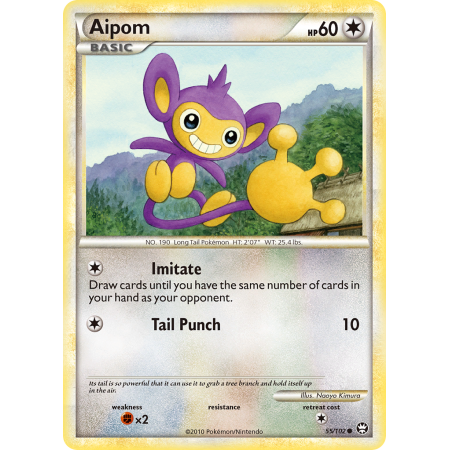 Aipom (Reverse Holo)