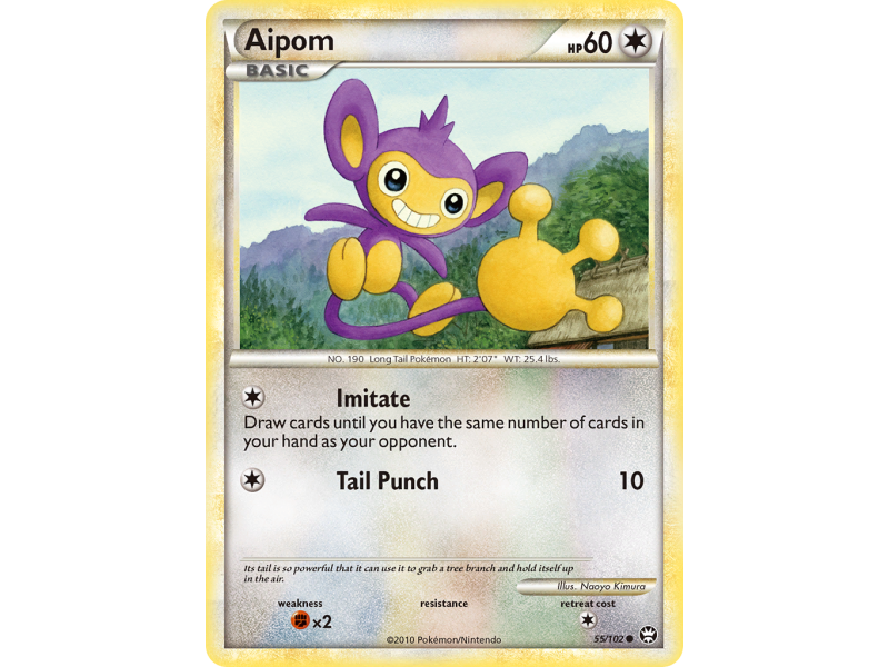 Aipom (Reverse Holo)