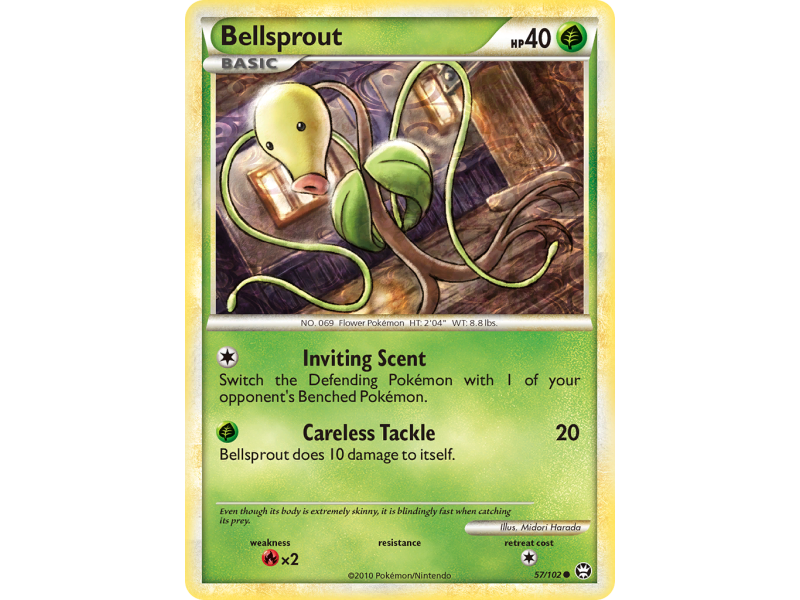 Bellsprout (Reverse Holo)