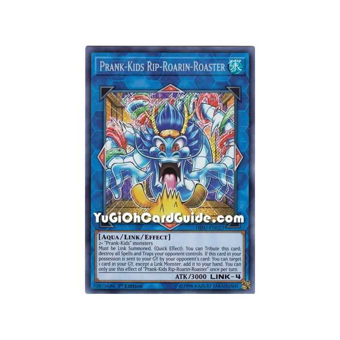 Prank-Kids Rip-Roarin-Roaster (Secret Rare) – Hidden Summoners | Carta YUGIOH en México