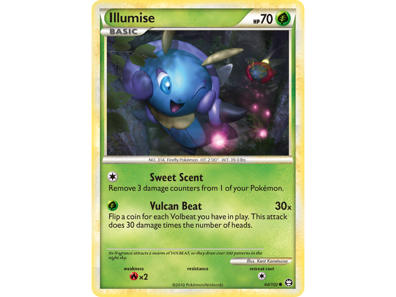 Illumise (Reverse Holo)
