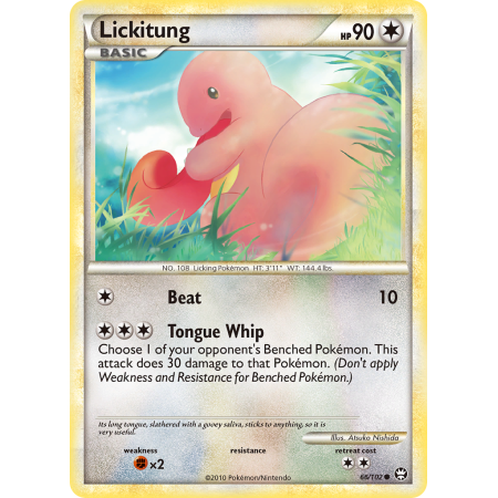 Lickitung (Reverse Holo)