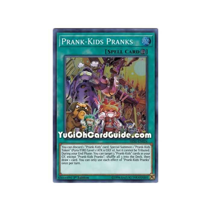 Prank-Kids Pranks (Super Rare) – Hidden Summoners | Carta YUGIOH en México