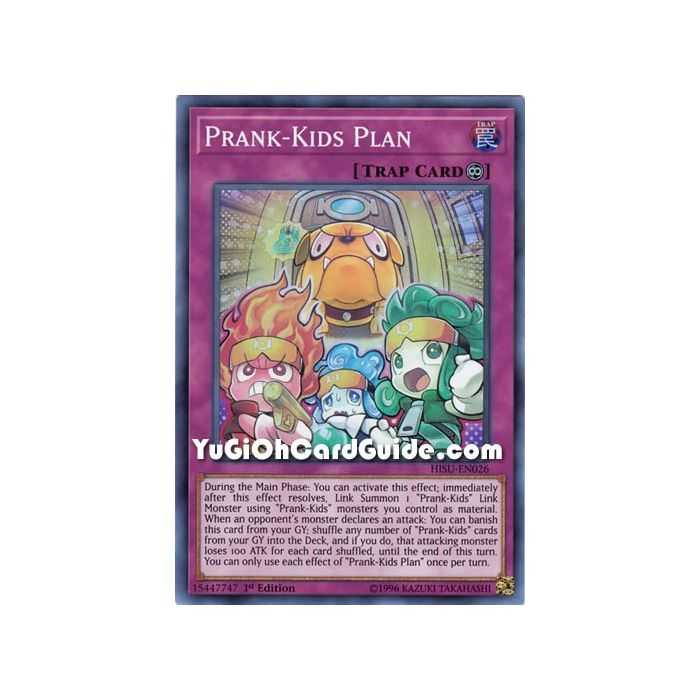 Prank-Kids Plan (Super Rare) – Hidden Summoners | Carta YUGIOH en México