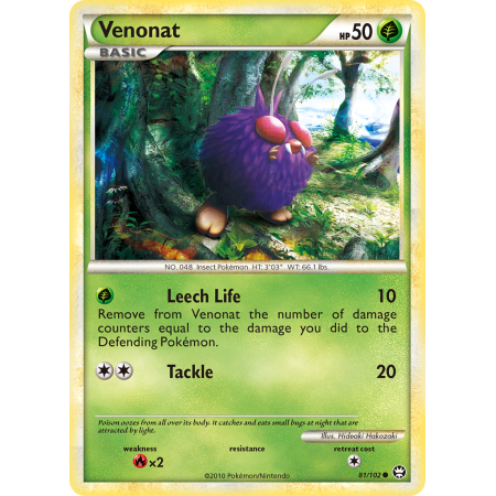 Venonat (Reverse Holo)