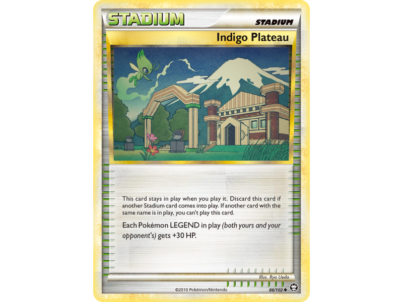 Indigo Plateau (Reverse Holo)