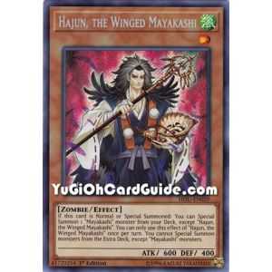 Hajun, the Winged Mayakashi (Secret Rare) – Hidden Summoners | Carta YUGIOH en México