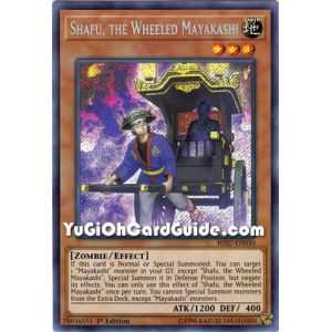 Shafu, the Wheeled Mayakashi (Secret Rare) – Hidden Summoners | Carta YUGIOH en México
