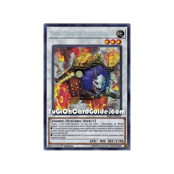Oboro-Guruma, the Wheeled Mayakashi (Secret Rare) – Hidden Summoners | Carta YUGIOH en México