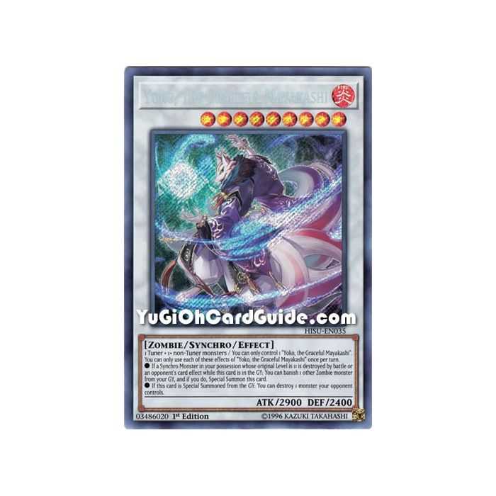 Yoko, the Graceful Mayakashi (Secret Rare) – Hidden Summoners | Carta YUGIOH en México