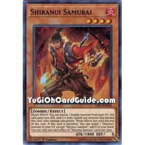 Shiranui Samurai (Super Rare) – Hidden Summoners | Carta YUGIOH en México