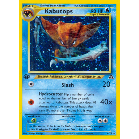 Kabutops (Holo)
