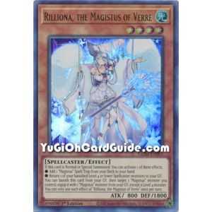 Rilliona, the Magistus of Verre (Ultra Rare) – Genesis Impact | Carta YUGIOH en México