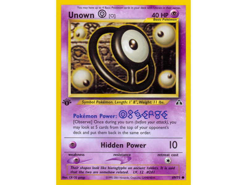 Unown [O]
