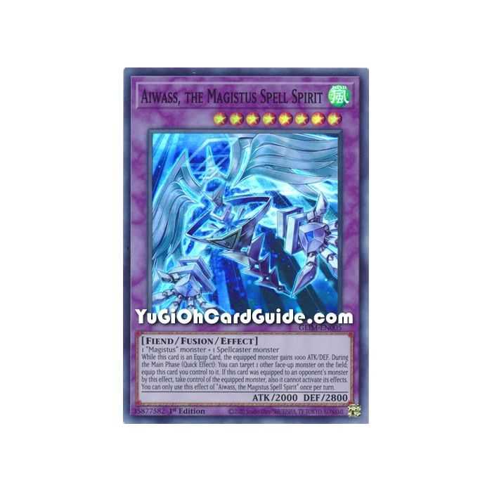 Aiwass, the Magistus Spell Spirit (Super Rare) – Genesis Impact | Carta YUGIOH en México