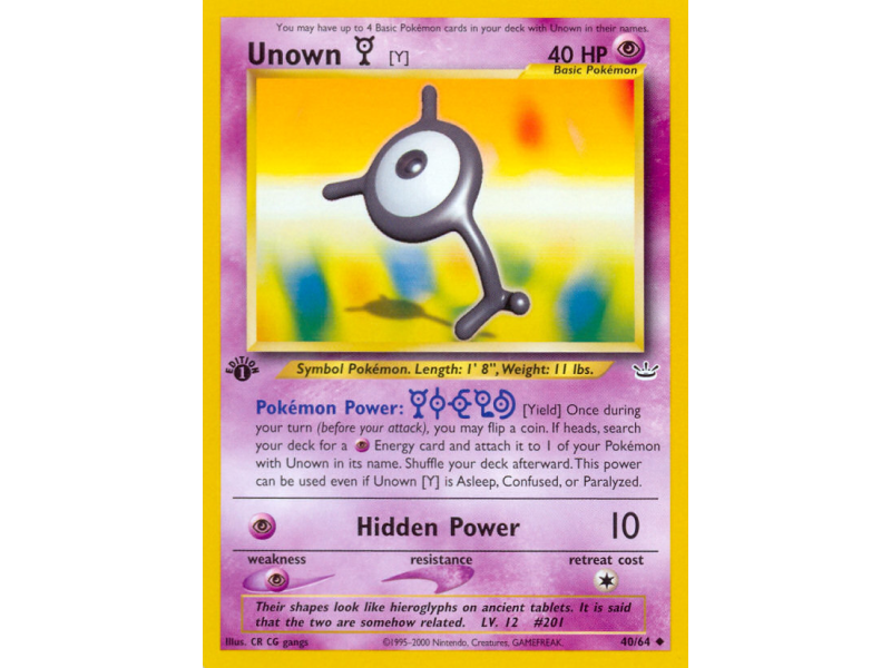 Unown [Y]