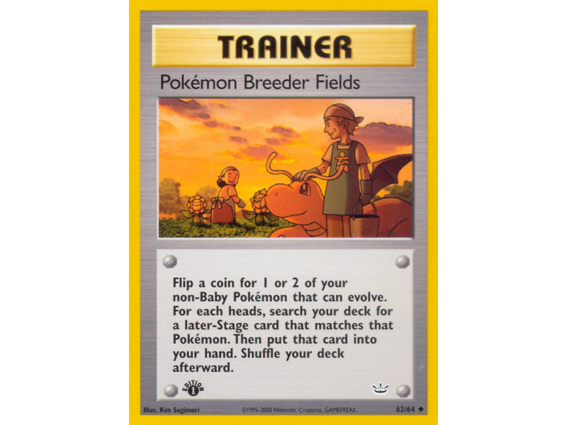 Pokémon Breeder Fields