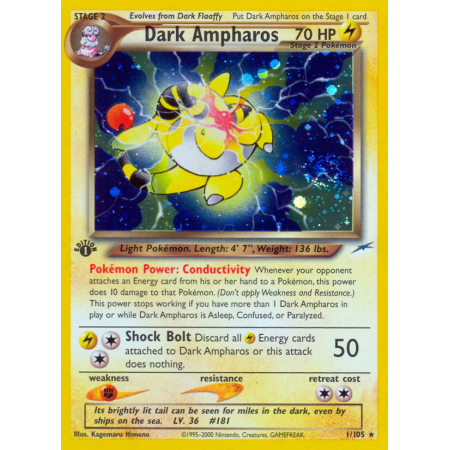 Dark Ampharos (Holo)