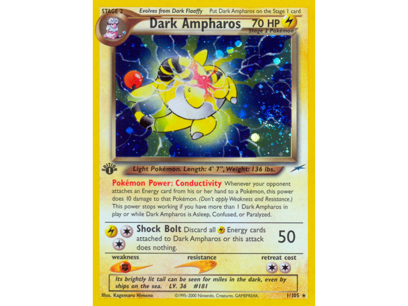 Dark Ampharos (Holo)