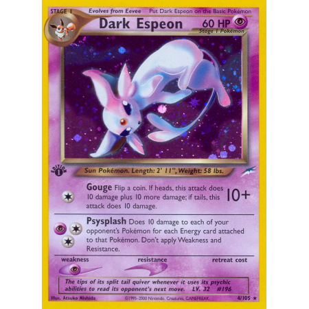 Dark Espeon (Holo)
